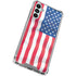 USA Flag Gabb Phone 4 Clear Case